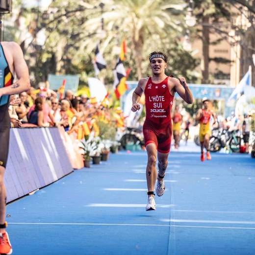 Zieleinlauf am Europacup Ceuta